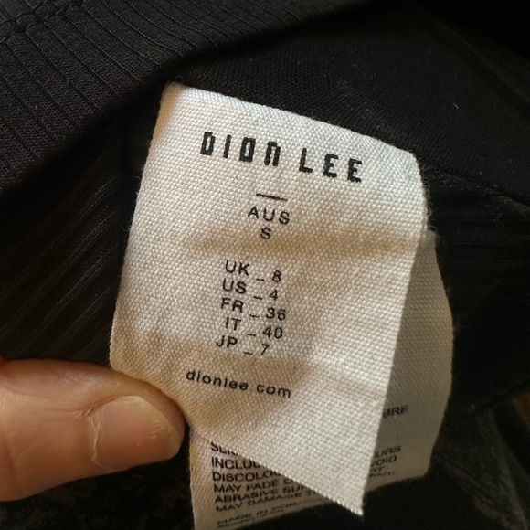 Dion Lee Corset Ribbed Tee - Picture 4 of 8